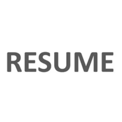 RESUME